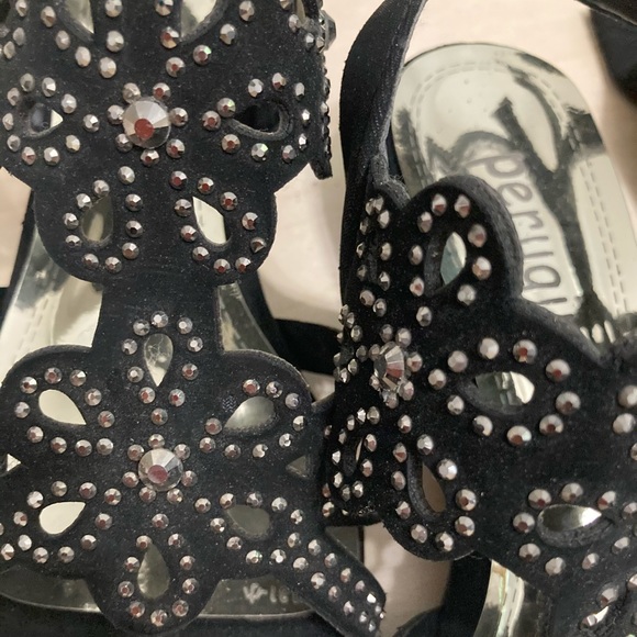 Black rhinestone dress shoes - Picture 1 of 3